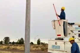 Cayó un rayo y dejó sin luz la zona del aeropuerto