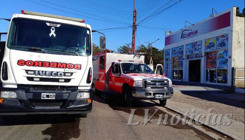 Incendio en Car Plan.