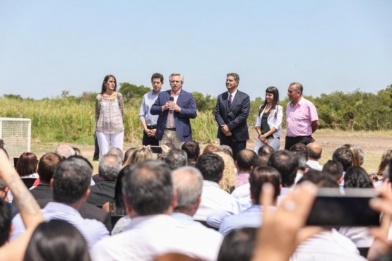 Alberto Fernández en Chaco.