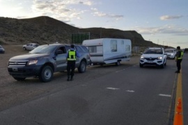 Realizan operativo de seguridad en Caleta Olivia