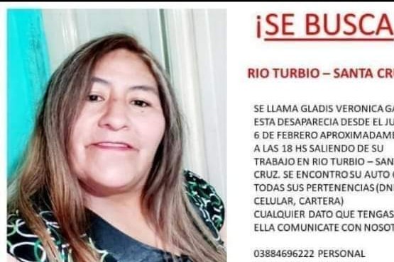 Gladis Verónica Gaspar está siendo buscada por familiares. 