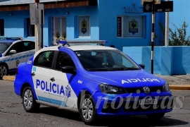 Estaba robando la batería de un camión y fue capturado por la policía