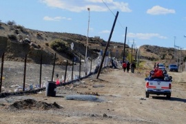 Robaron el alambrado perimetral del basural