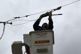 Tras el temporal, SPSE se encuentra trabajando en las líneas cortadas