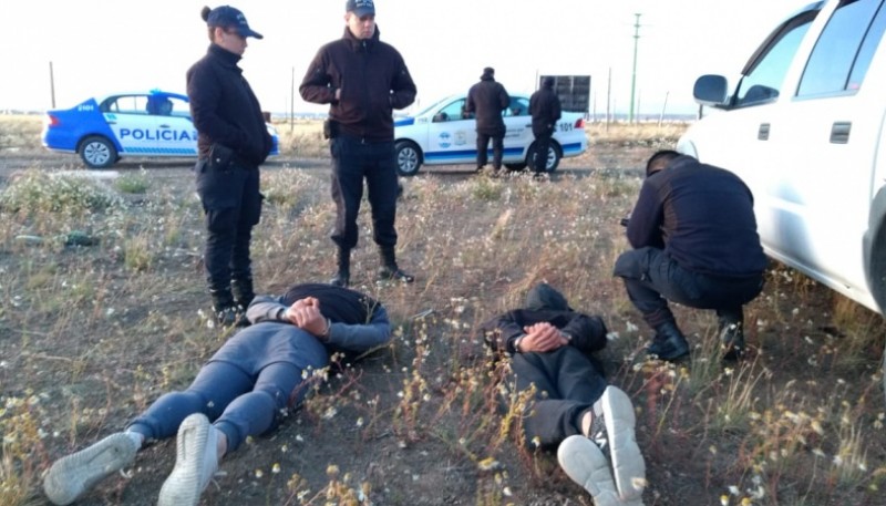 Dos hombres detenidos tras robar un alambrado 