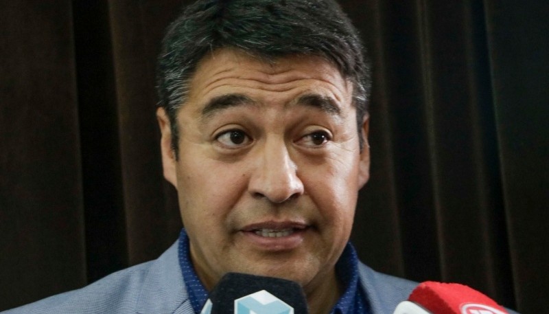 El intendente, Mario Pichiñán.