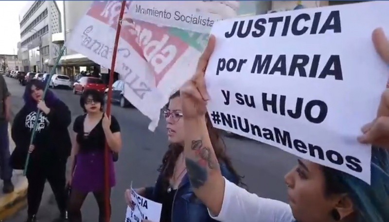 En Río Gallegos también pidieron justicia por María y su hijo asesinado en Puerto Deseado. 