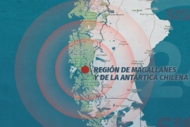 Se registró un sismo a kilómetros de Puerto Natales