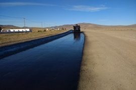 Vialidad Provincial avanza en la pavimentación de la ruta Nº 63