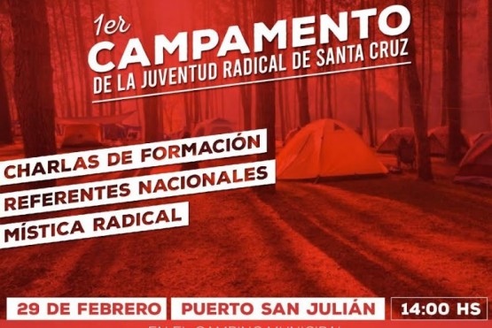 Se llevará a cabo el Primer Campamento de la Juventud Radical