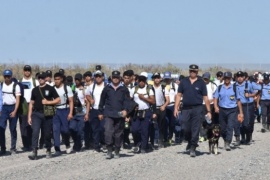 Más de 700 postulantes a agentes de Policía iniciaron un campamento de iniciación