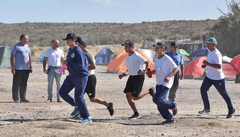 Los ingresantes a la fuerza. 