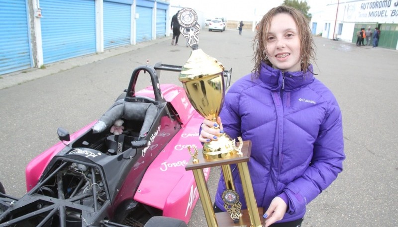 Candela Riestra se quedó con una gran victoria.