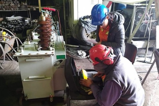 Gisele Muñoz, ingeniera electromecánica.