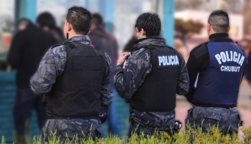 Policías de Comodoro en cuarentena 