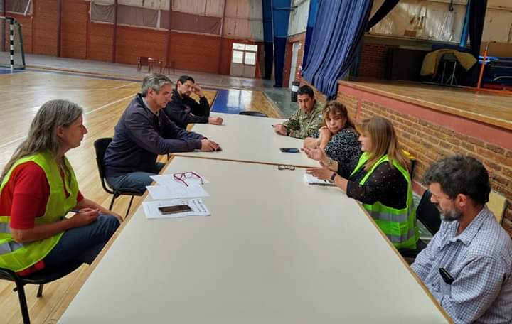 Reunión del Intendente Ongarato. 