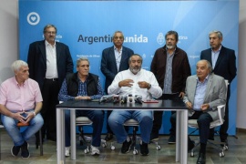 El Presidente se reunió con los principales referentes de la CGT