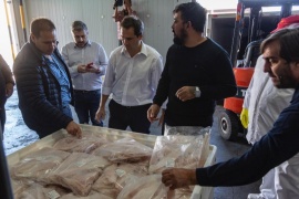 Municipio recibió 4 mil kilos de merluza para entregar a familias 