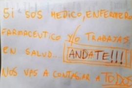 Estigmatización a médicos: “Pasamos del aplauso a la discriminación”