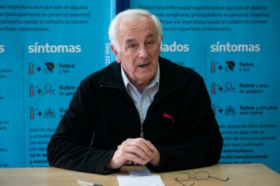 El ministro de Salud y Ambiente Juan Carlos Nadalich. 