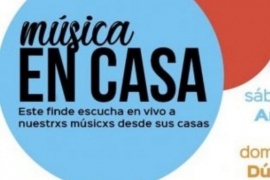 Se suspendió la transmisión en vivo del ciclo "Música en Casa"