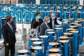 El presidente visitó el Museo Malvinas y Educ.Ar