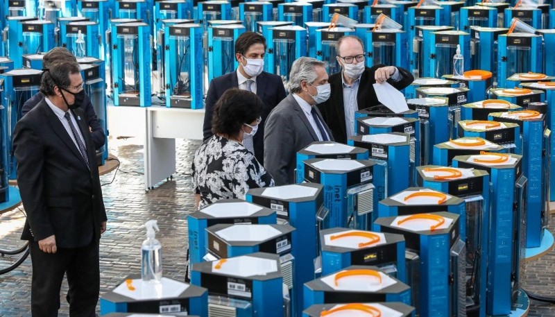 El presidente visitó el Museo Malvinas y Educ.Ar