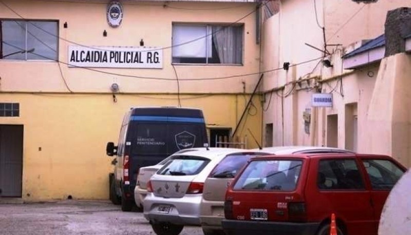 Alcaidía policial, uno de los lugares de detención en Río Gallegos. (Archivo).