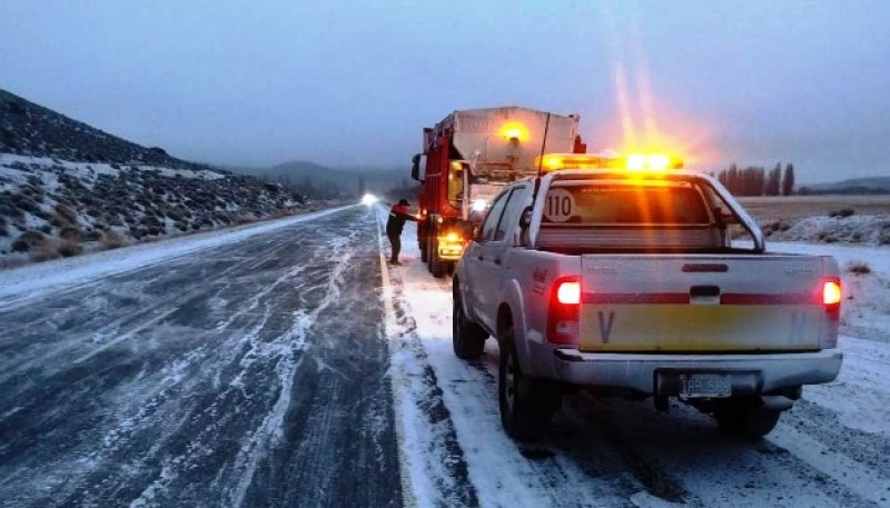 Ruta en invierno.