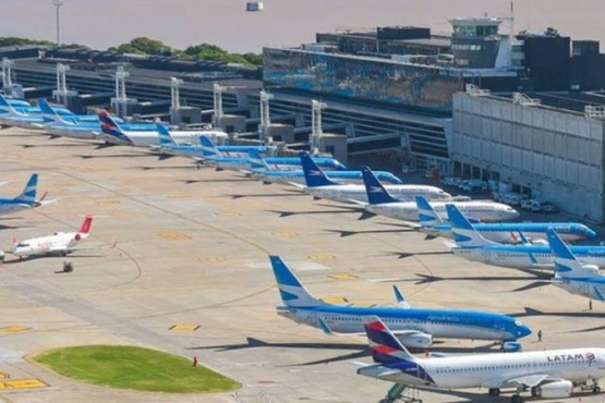 Un caso positivo de Coronavirus en Aeroparque