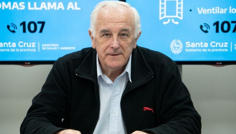 El ministro de Salud, Juan Carlos Nadalich.