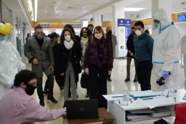 Gobierno instaló una cámara térmica en el Aeropuerto de Río Gallegos