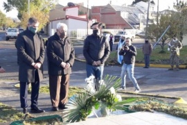 Emotivo acto aniversario por la muerte de José Honorio Ortega