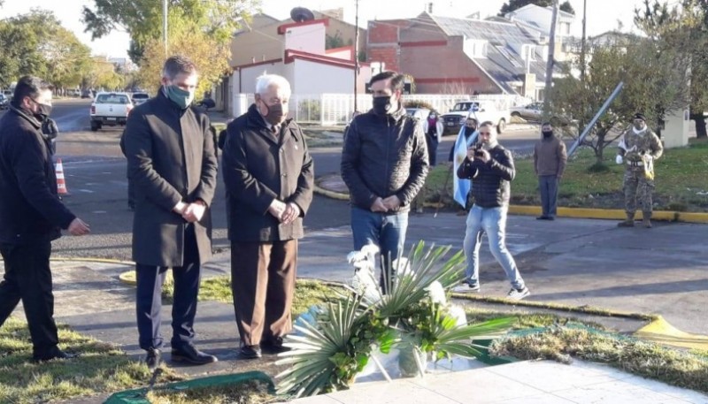 Emotivo acto aniversario por la muerte de José Honorio Ortega