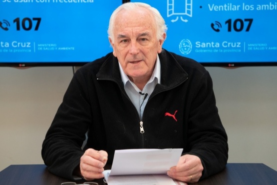 El Ministro de Salud, Juan Carlos Nadalich. 