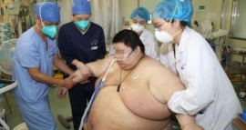 El joven que aumentó 100 kilos durante la cuarentena en Wuhan