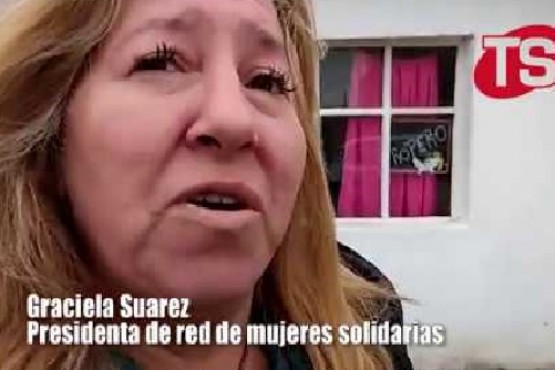 Después del incendio, el comedor de la Red de Mujeres debió mudarse