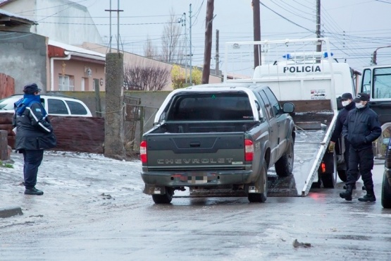 De la casa se secuestró una camioneta Chevrolet S10. (Foto: C.G.)   