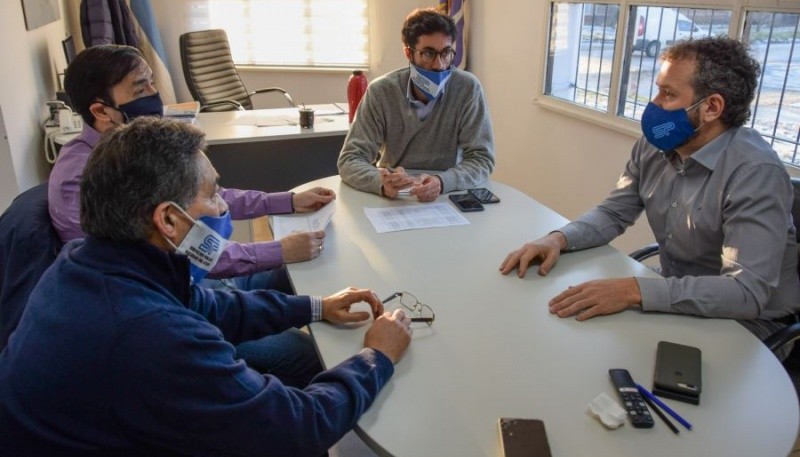 Servicios Públicos se reunió con el Municipio de Río Gallegos