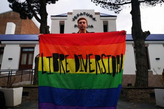 Javier Astorga, de la comunidad LGBTQ en Río Gallegos.