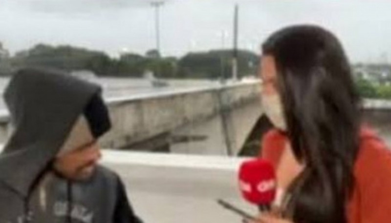 Un ladrón asaltó en vivo a una periodista de la CNN