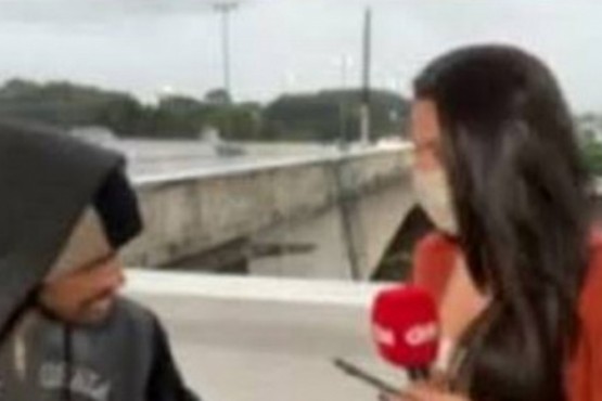 Un ladrón asaltó en vivo a una periodista de la CNN