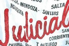 Judiciales realizarán una jornada nacional de protesta