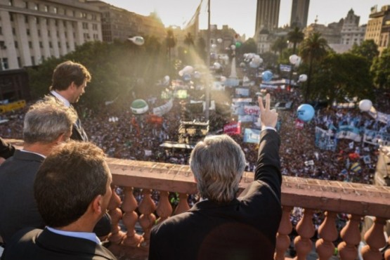 Alberto Fernández recordó a Perón por su llamado 