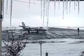 Se activa el Programa de Control de Hielo y Nieve en los aeropuertos patagónicos