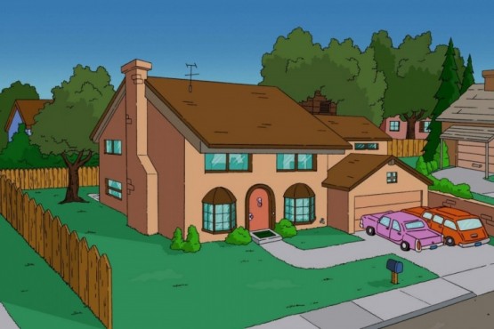 Un fanático creó el plano de la casa de Los Simpson y reveló donde queda cada cuarto