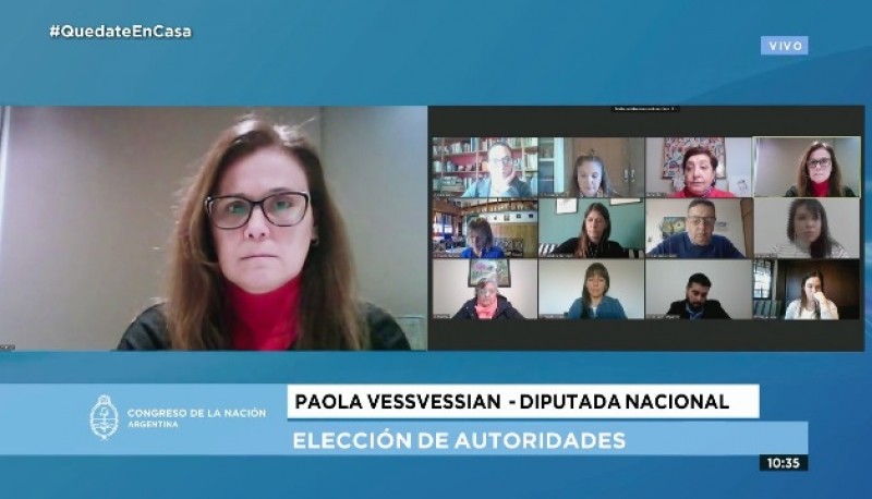 Paola Vessvessian, diputada nacional por Santa Cruz 