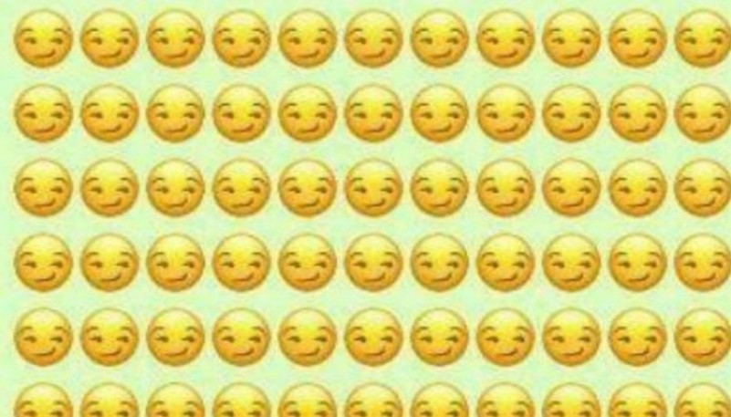 “¿Podés encontrar el emoji distinto?”: el reto que te sacará la sonrisa de la cara