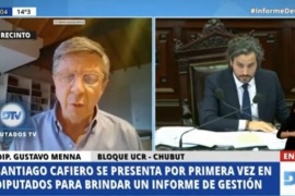 Menna remarcó que “Nación tiene falta de compromiso con Chubut”