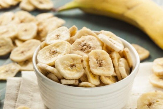 Chips de banana: deliciosos y con sólo tres ingredientes